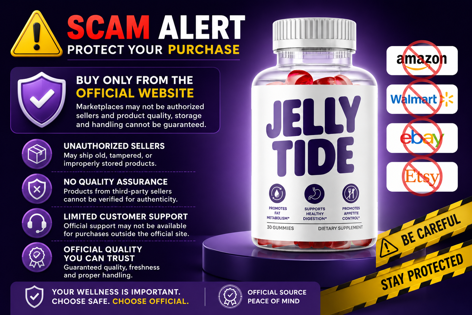 Jelly Tide scam complaints